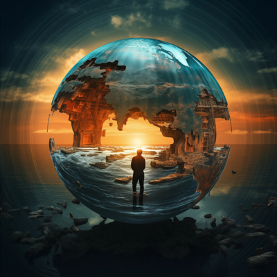 An image showing a conspiracy world.