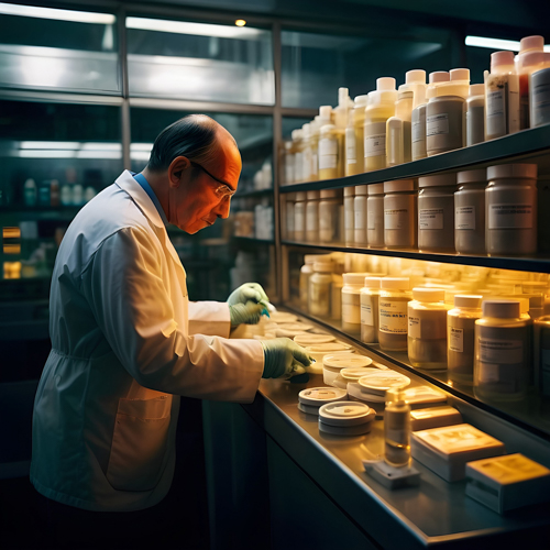 An image showing the medical industry.