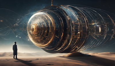 An image of a time travel machone. 